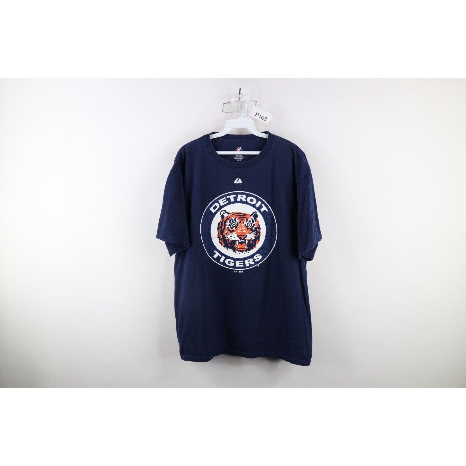 Majestic Vintage Majestic Faded Retro Logo Detroit Tigers T-Shirt Size US L / EU 52-54 / 3 - 1 Thumbnail