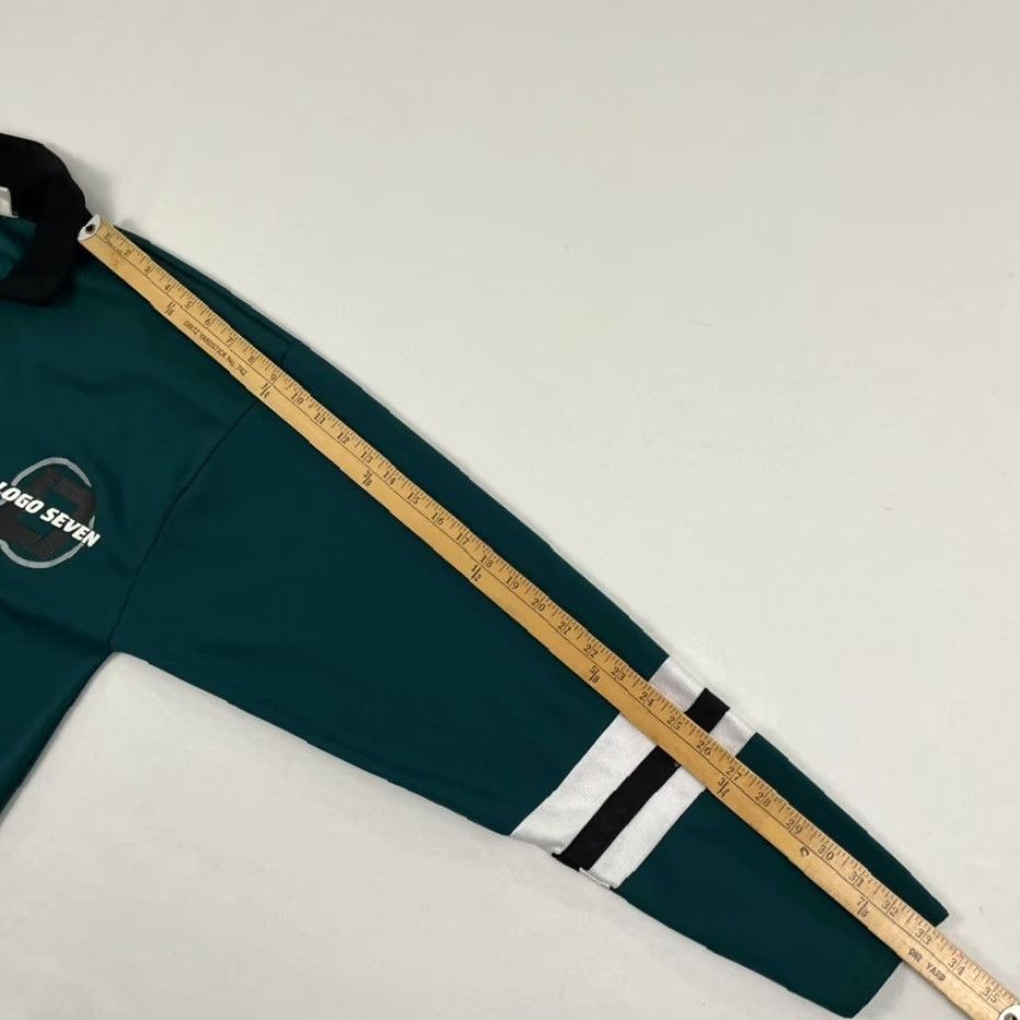 Logo Athletic VINTAGE Logo Athletic Jersey Mens XL Green White Hockey Retro Sports 90s Made in USA Size US XL / EU 56 / 4 - 5 Thumbnail