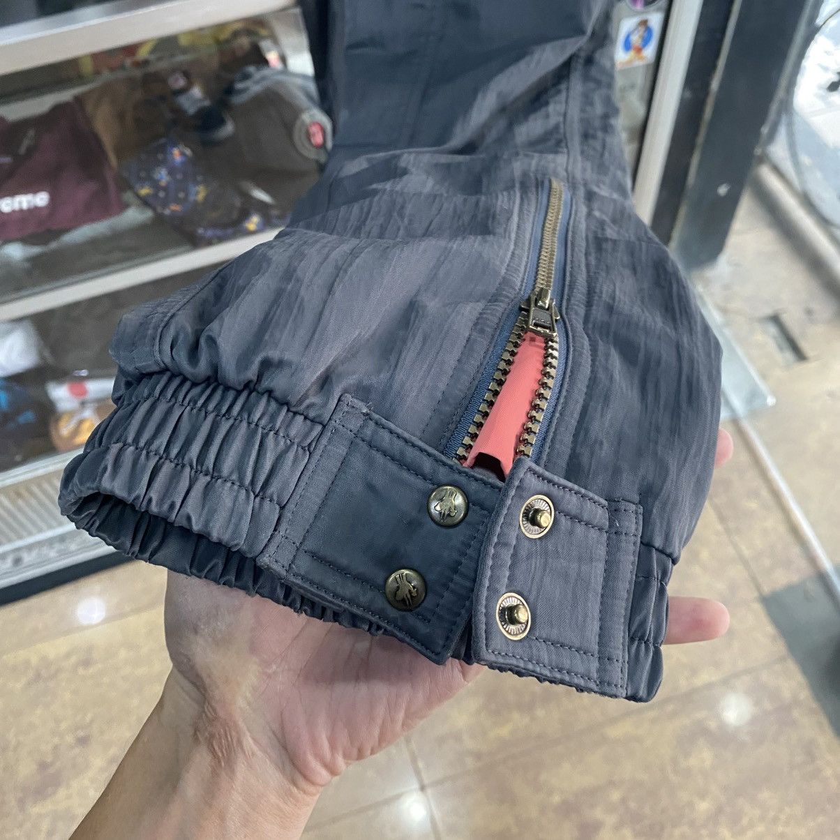 Moncler Vintage 90s Moncler Asics Archive Gorpcore OnePiece Ski Suit Size US 28 / EU 44 - 13 Thumbnail
