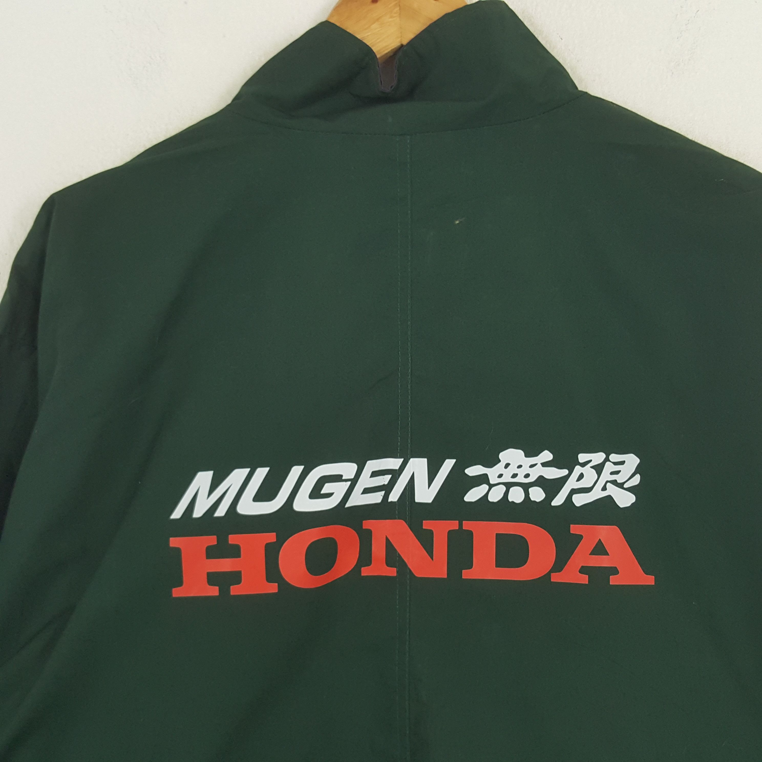 Japanese Brand × Vintage Vintage Mugen Honda Japanese Racing Team Windbreaker Jacket Size US XL / EU 56 / 4 - 2 Thumbnail