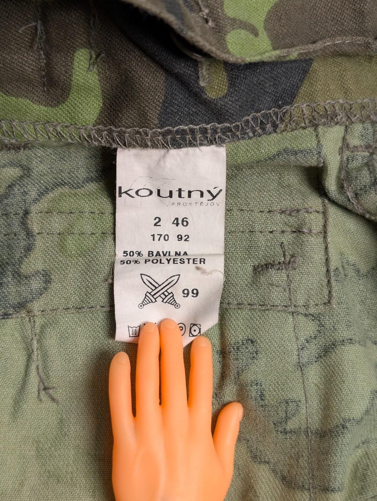 Other Czech Army Vz.95 Woodland Camo Field Trousers - 31x29 Size ONE SIZE - 5 Thumbnail