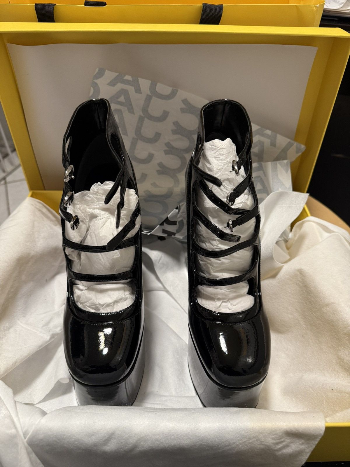 Marc Jacobs THE PATENT LEATHER KIKI ANKLE BOOT Size US 11 / IT 41 - 6 Thumbnail