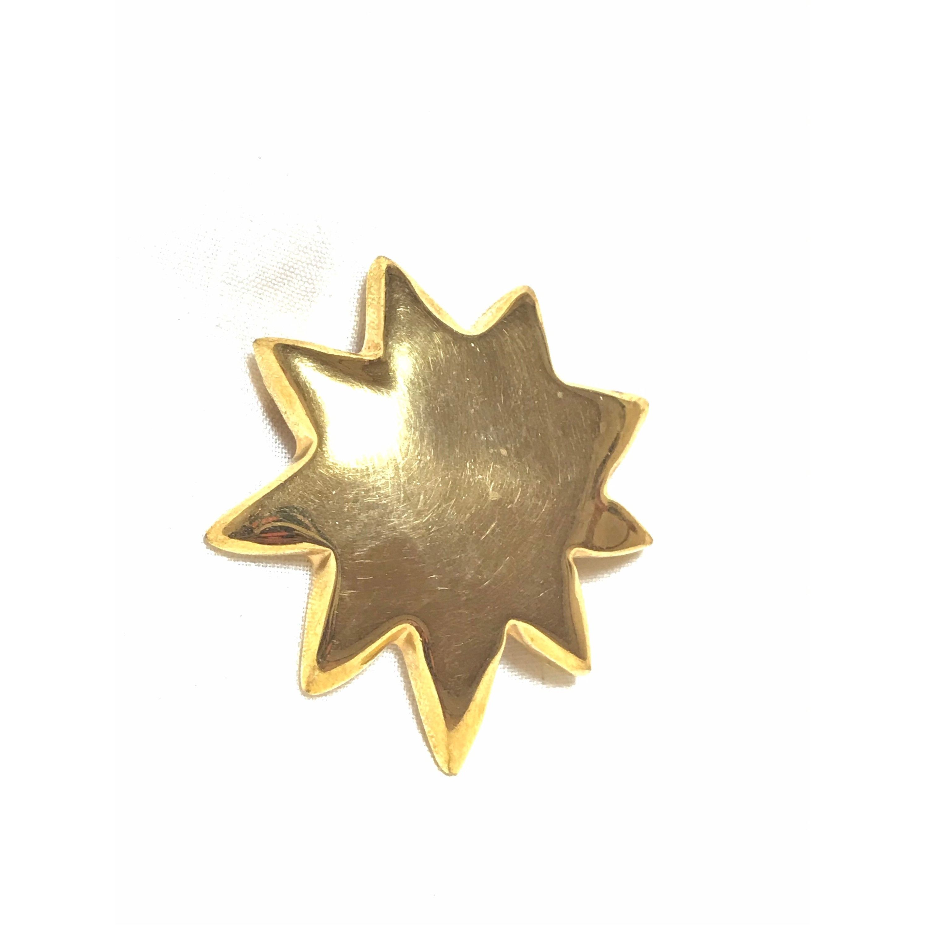 Christian Lacroix Vintage Christian Lacroix golden start shape brooch, hat pin Size ONE SIZE - 3 Thumbnail