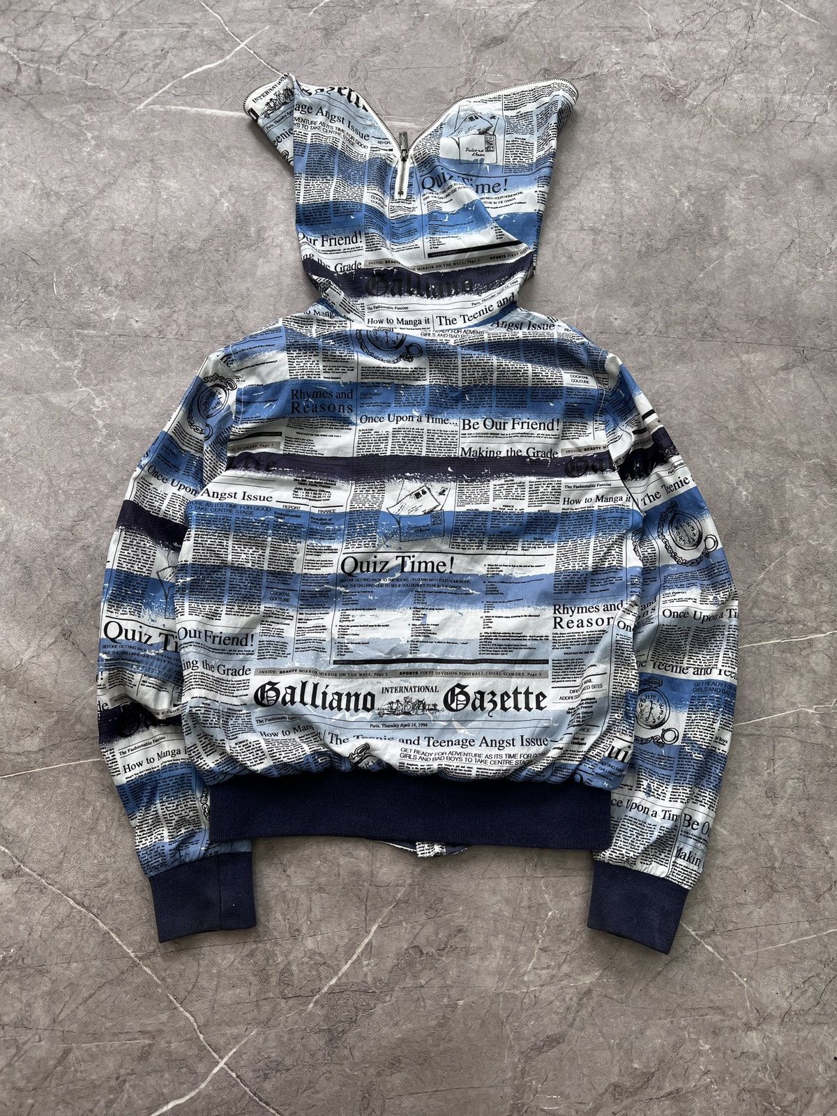 Designer × John Galliano VINTAGE RARE 90s gazette John Galliano nylon jacket Woman L Size L / US 10 / IT 46 - 13 Thumbnail