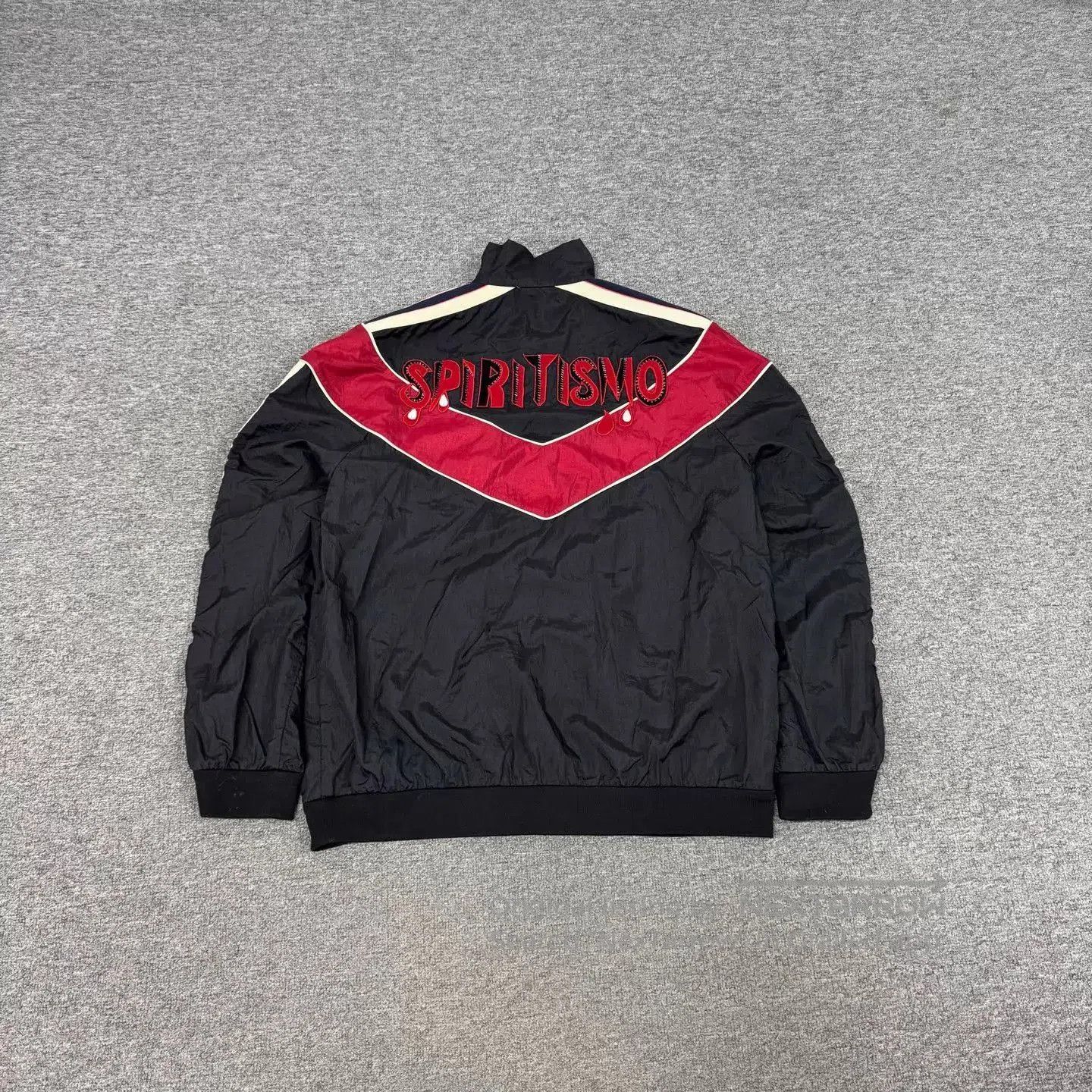 Gucci Red Colorblock Zip-Up Jacket - XL. Size US XL / EU 56 / 4 - 2 Thumbnail
