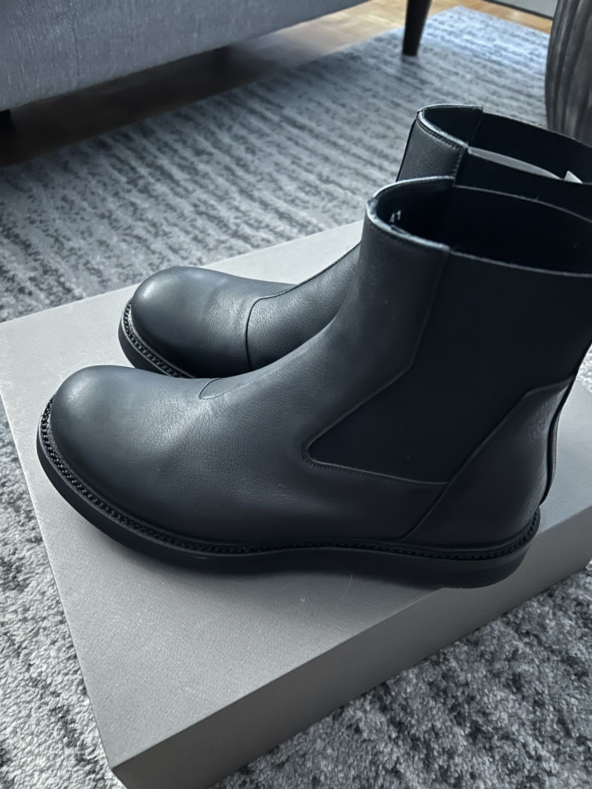 Rick Owens Rick Owens Creeper leather Chelsea boots Size US 8 / EU 41 - 2 Thumbnail