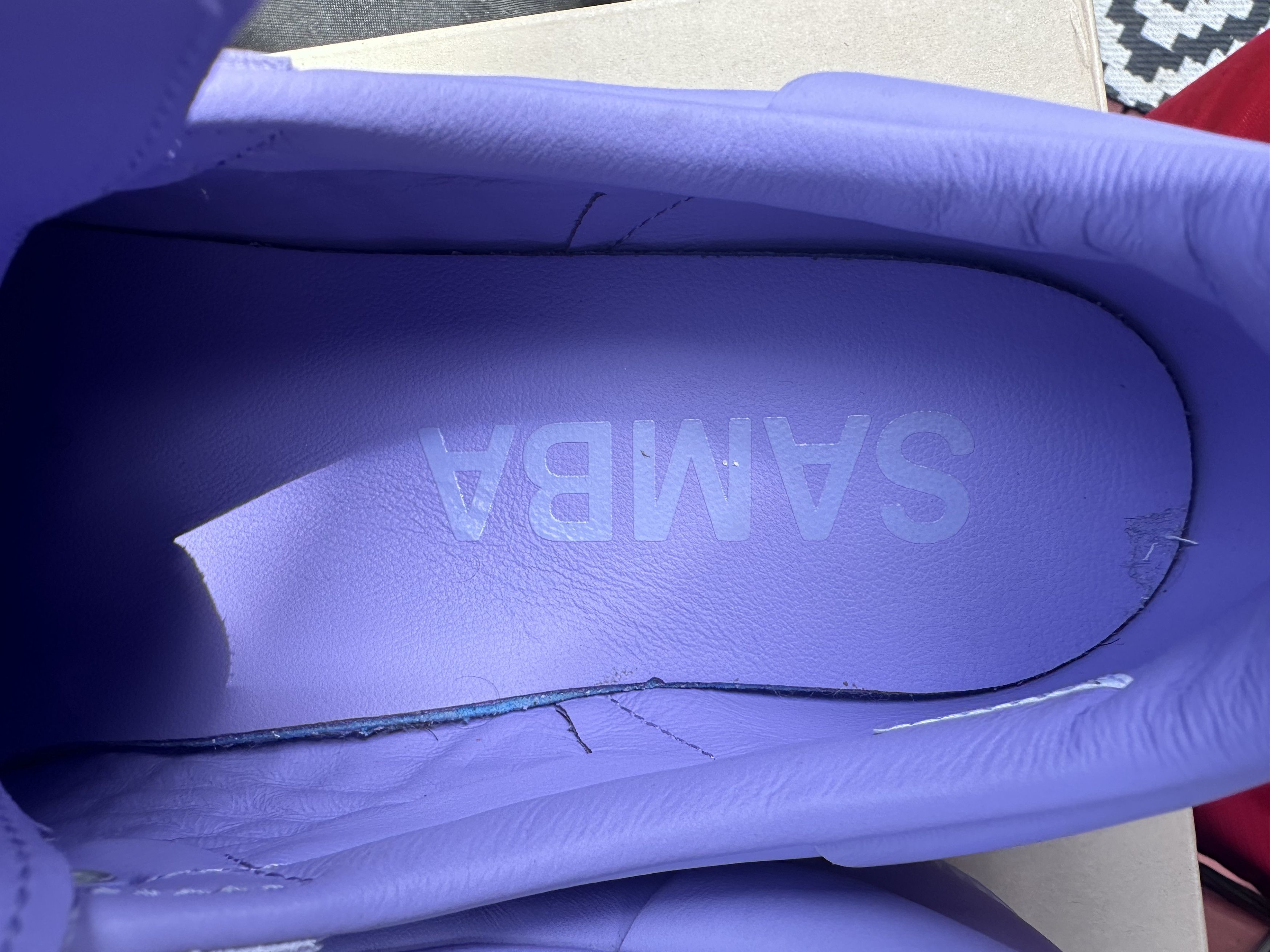 Adidas × Pharrell Adidas Humanrace Samba Purple 9.5 Size US 9.5 / EU 42-43 - 5 Thumbnail