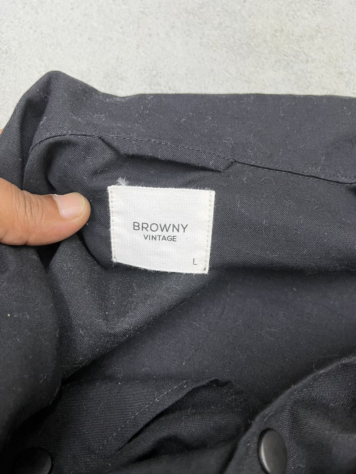 City Streets × Other STEALS🔥BROWNY BACK PRINT MOTIVE SHIRT JACKET Size US M / EU 48-50 / 2 - 7 Thumbnail