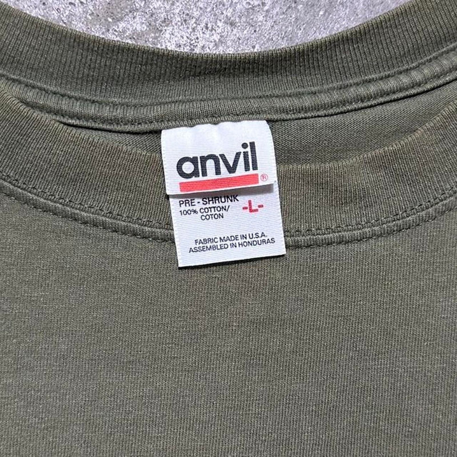 Anvil Vintage Y2K Taos New Mexico Long Sleeve Tee Aztec Shirt Size US L / EU 52-54 / 3 - 4 Thumbnail