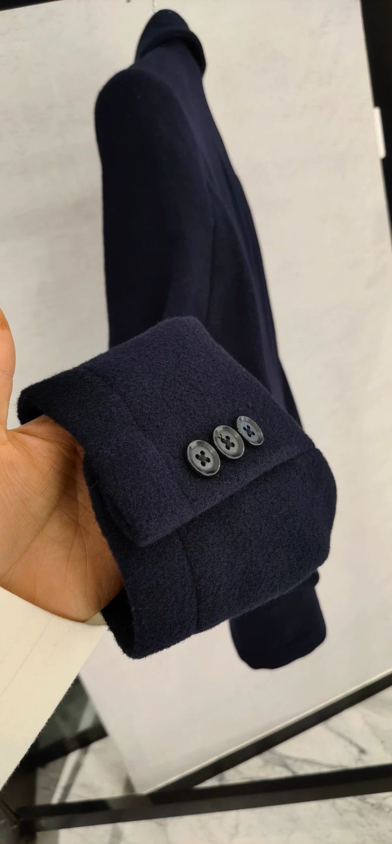 Yohji Yamamoto Yohji Yamamoto size 2 Cashmere blazer Size 36R - 5 Thumbnail