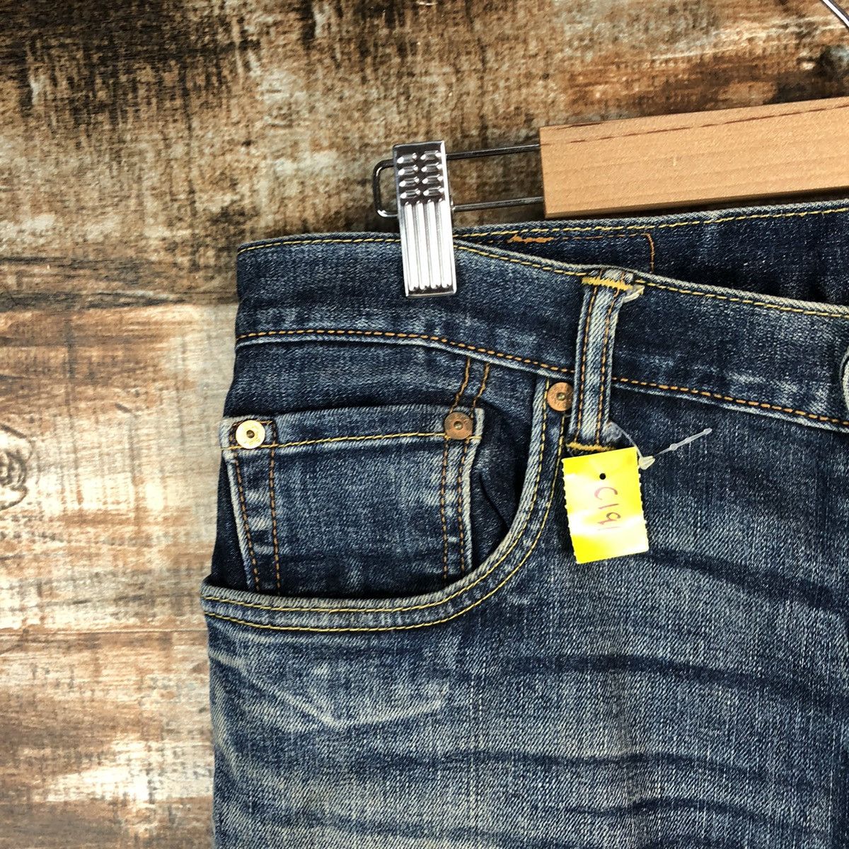 Levi's × Vintage DL 551 Levis Blue Distressed Denim Pants #C191 Size US 31 - 7 Thumbnail