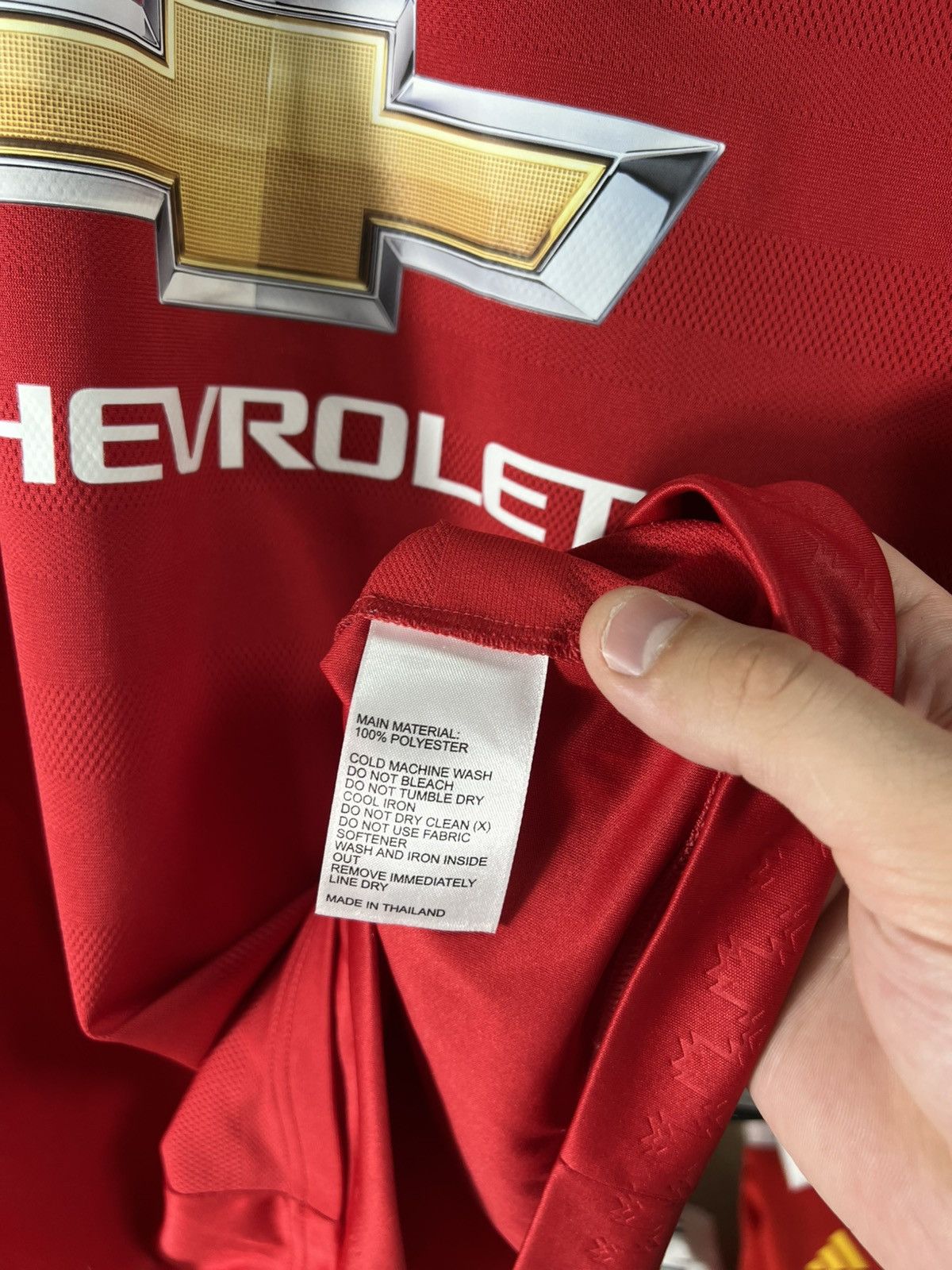 Adidas Adidas Manchester United Home Jersey L – Chevrolet Sponsor Size US L / EU 52-54 / 3 - 11 Thumbnail