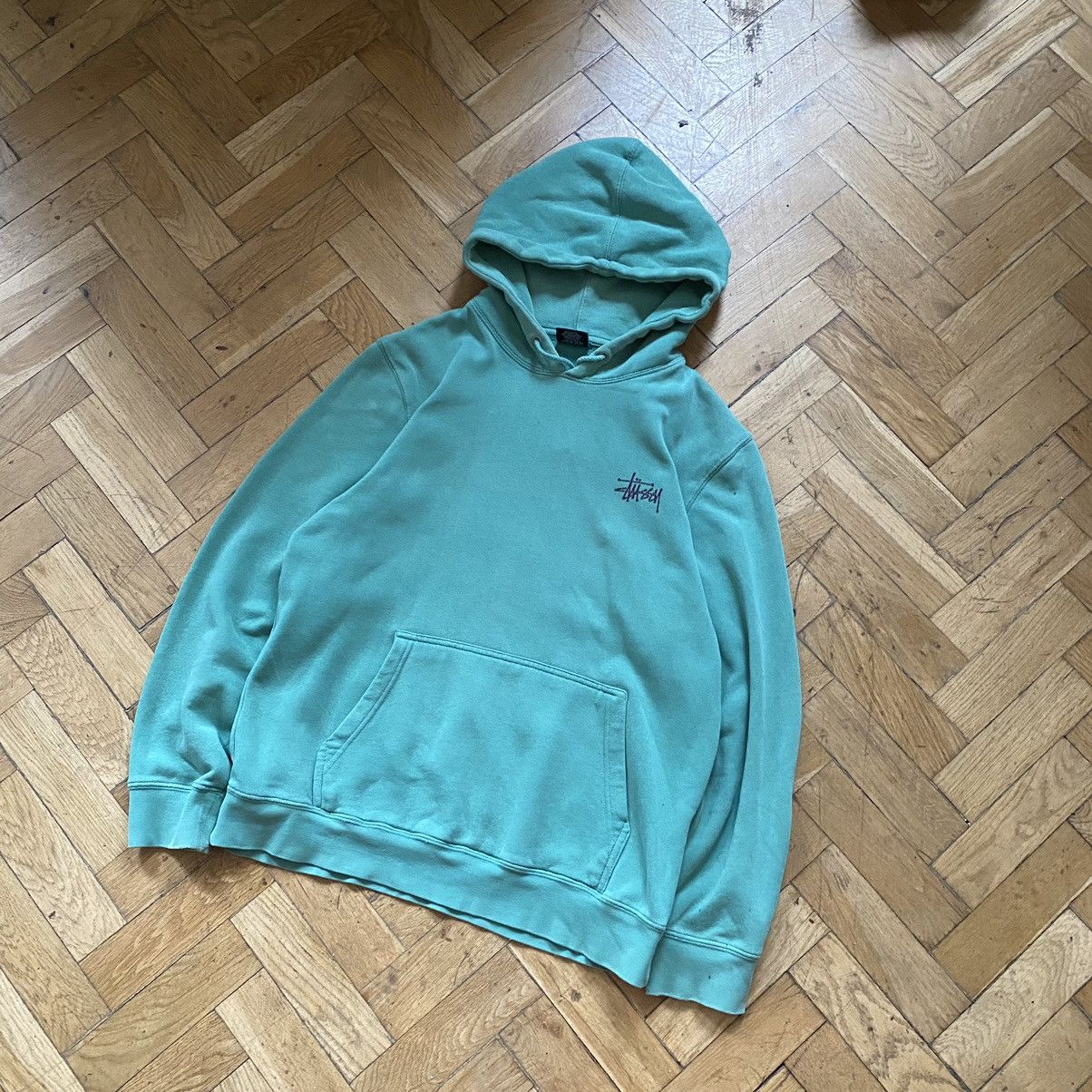 Stussy Vintage Stussy Big Logo Hoodie Streetwear Rare USA Y2K Size US S / EU 44-46 / 1 - 2 Thumbnail