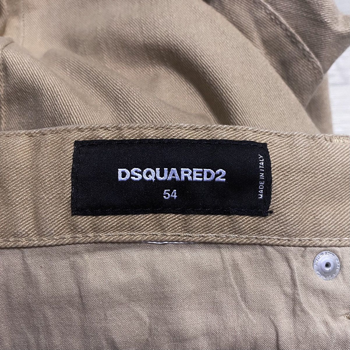 Dsquared2 Dsquared2 Sand Straight Fit Metal Tab Cotton Jeans Denim Size US 38 / EU 54 - 12 Thumbnail
