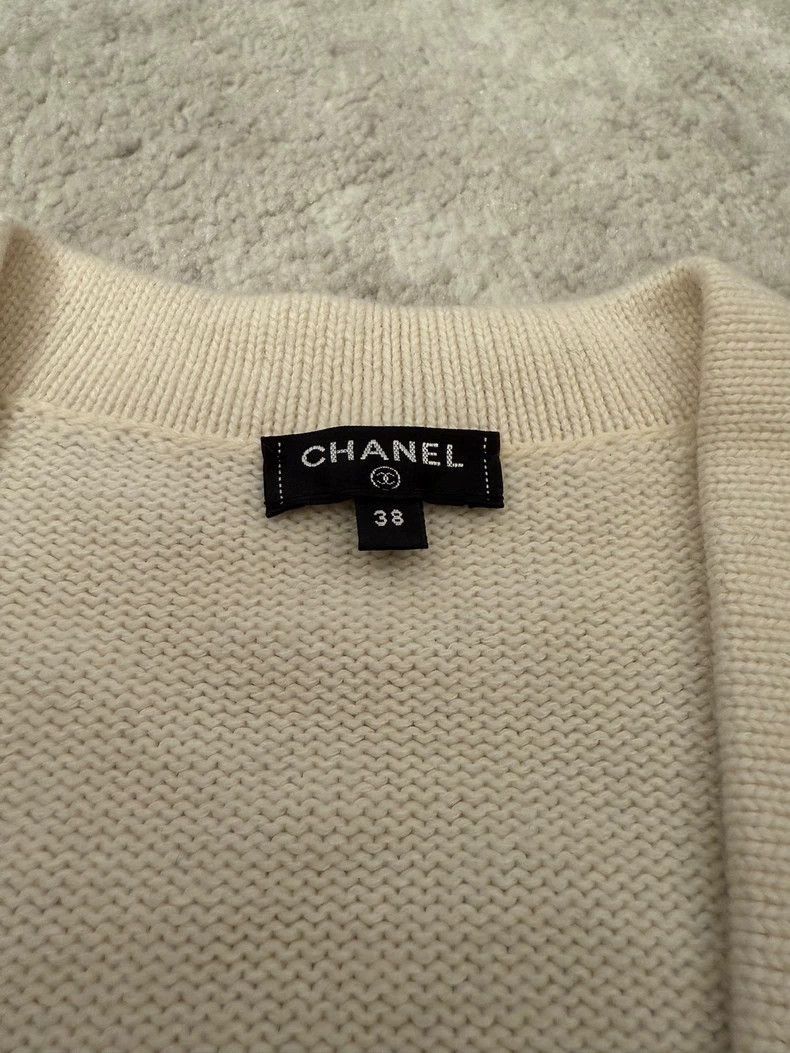 Chanel Chanel Clover Wool Cardigan Size 38 -2505 Size US M / EU 48-50 / 2 - 3 Thumbnail