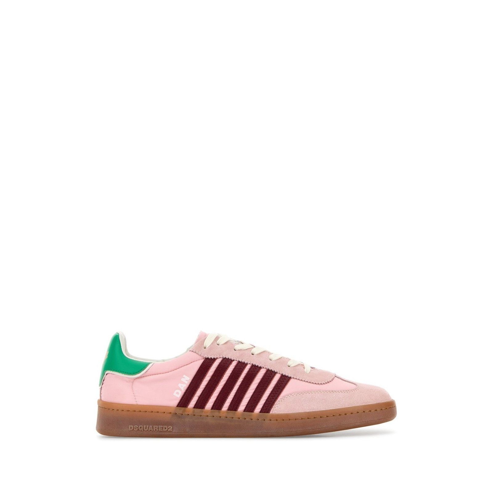 Dsquared2 DSQUARED2 Boxer Pink Leather Sneakers New And Authentic (Men Size US 12 / EU 45 - 5 Thumbnail
