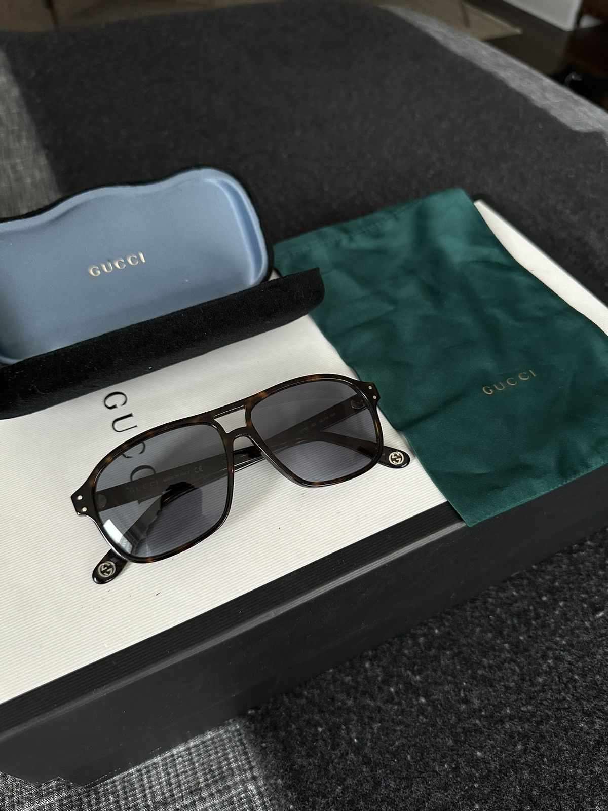 image of Gucci Men’S Sunglasses in Brown, Men's