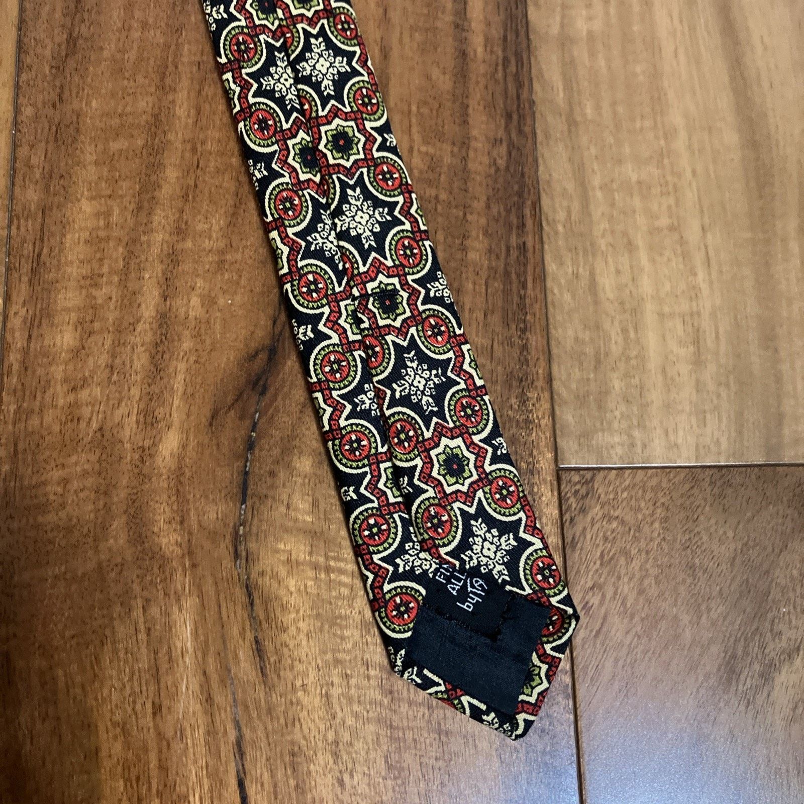 Robert Talbott ROBERT TALBOTT Men Silk Tie USA Designer Psychedelic English Size ONE SIZE - 14 Thumbnail