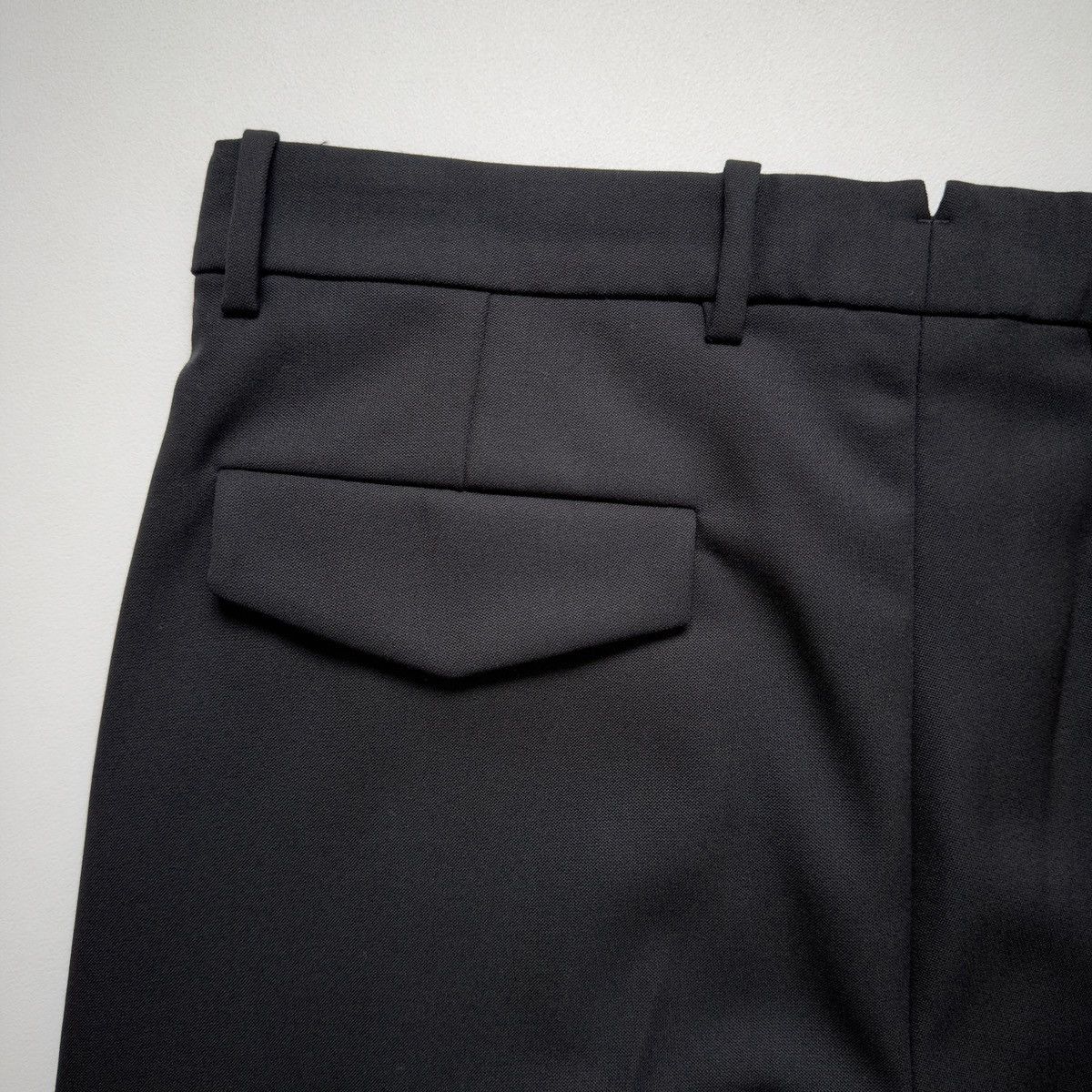Ann Demeulemeester ‘Stanis’ Black Wool Wide Leg Pants Size US 34 / EU 50 - 12 Thumbnail