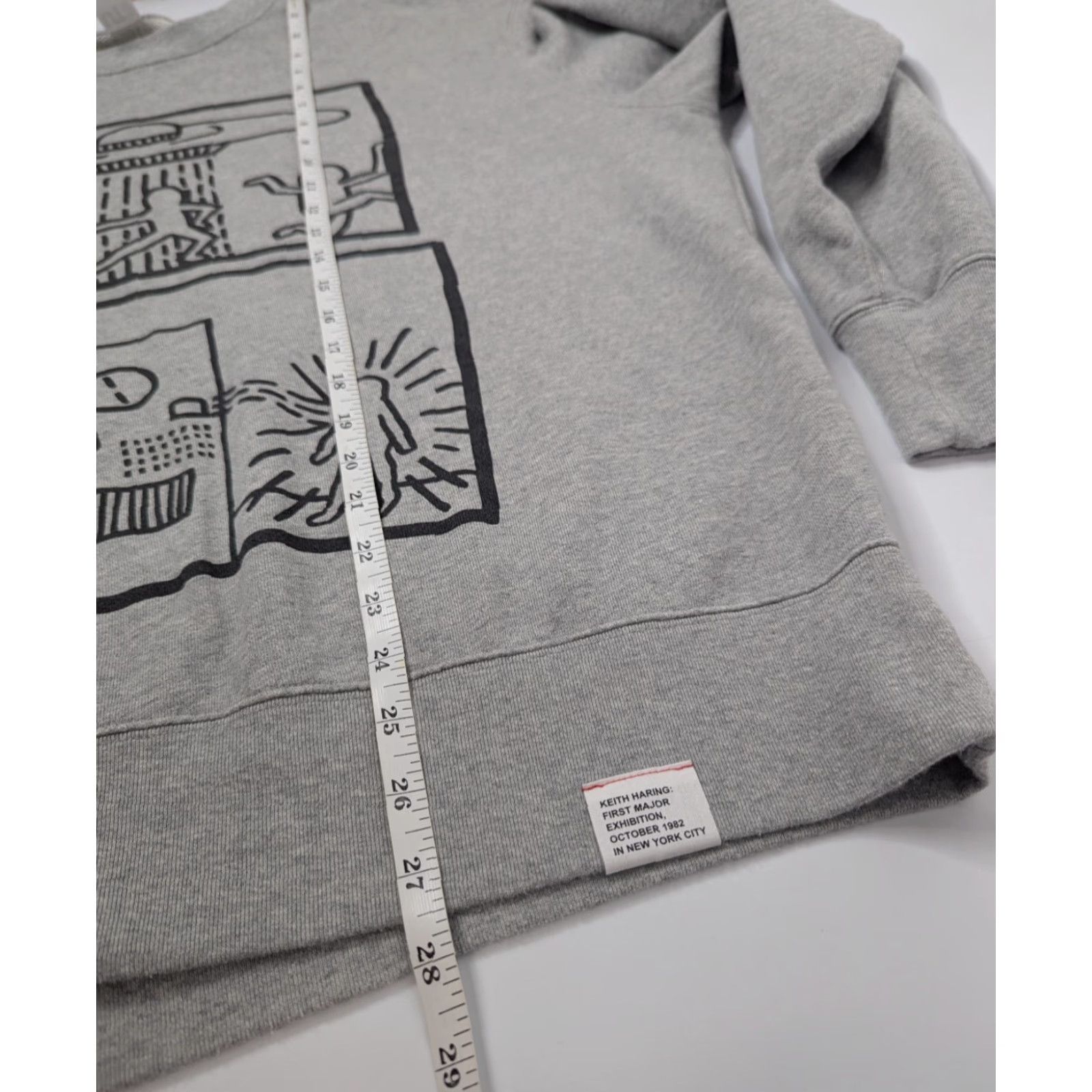 Uniqlo Uniqlo Flying Saucer Keith Haring Mens XL L/S Sweatshirt Crew Neck Graphic Print Vintage No NYC Union Jack? Size US XL / EU 56 / 4 - 5 Thumbnail