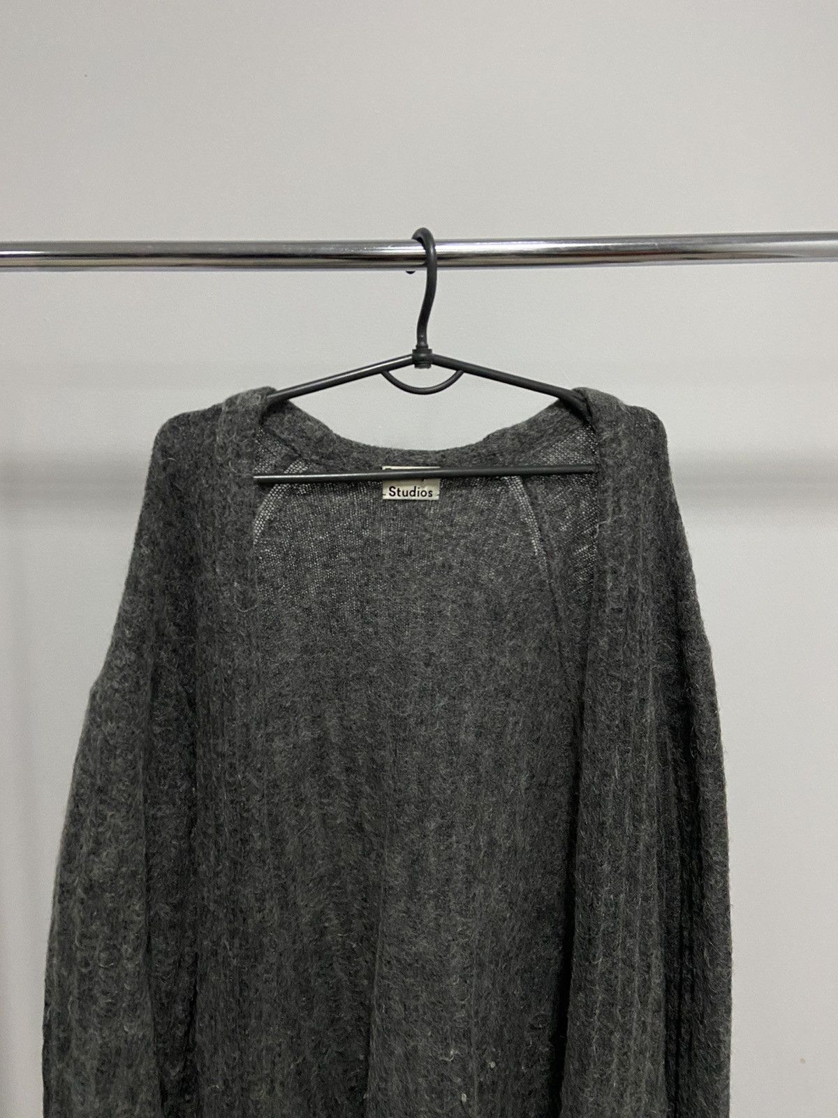 Acne Studios × Vintage Acne studios cardigan wool raya short rib paw14 vintage Size US S / EU 44-46 / 1 - 4 Thumbnail