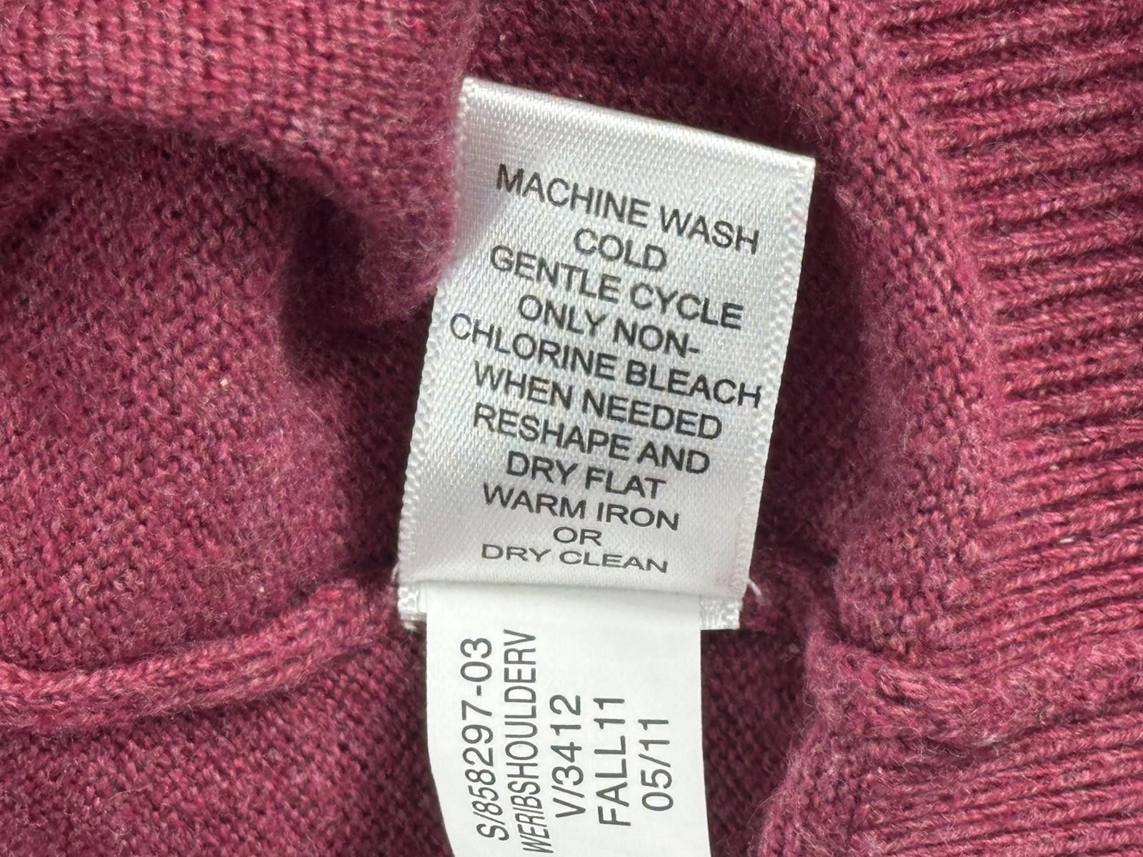 Banana Republic Banana Republic Men's Small Red Lightweight Pullover Sweater Size US S / EU 44-46 / 1 - 8 Thumbnail
