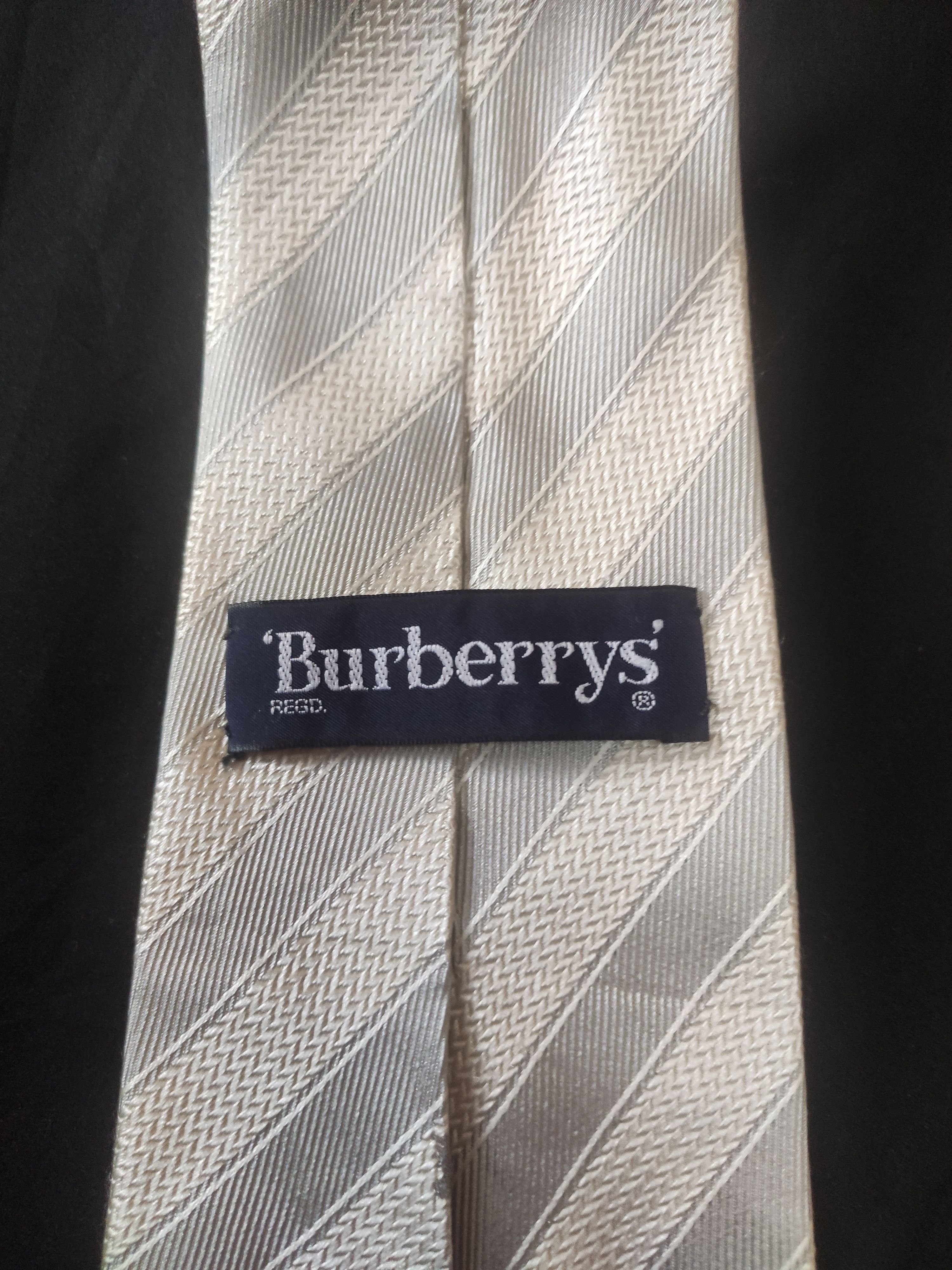 Burberry × Burberry Prorsum Vintage Burberrys Stripes Necktie / Tie Size ONE SIZE - 4 Thumbnail
