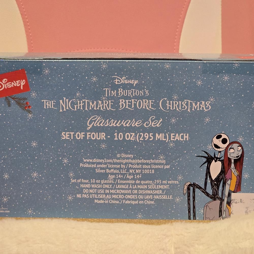 Disney Disney Nightmare Before Christmas Glassware Set Size ONE SIZE - 2 Thumbnail