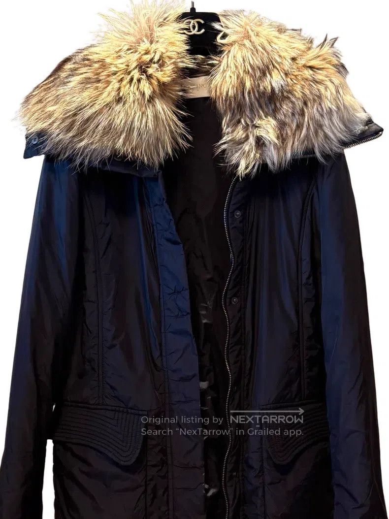 Valentino Valentino A long down jacket with a fox fur collar Size S / US 4 / IT 40 - 4 Thumbnail