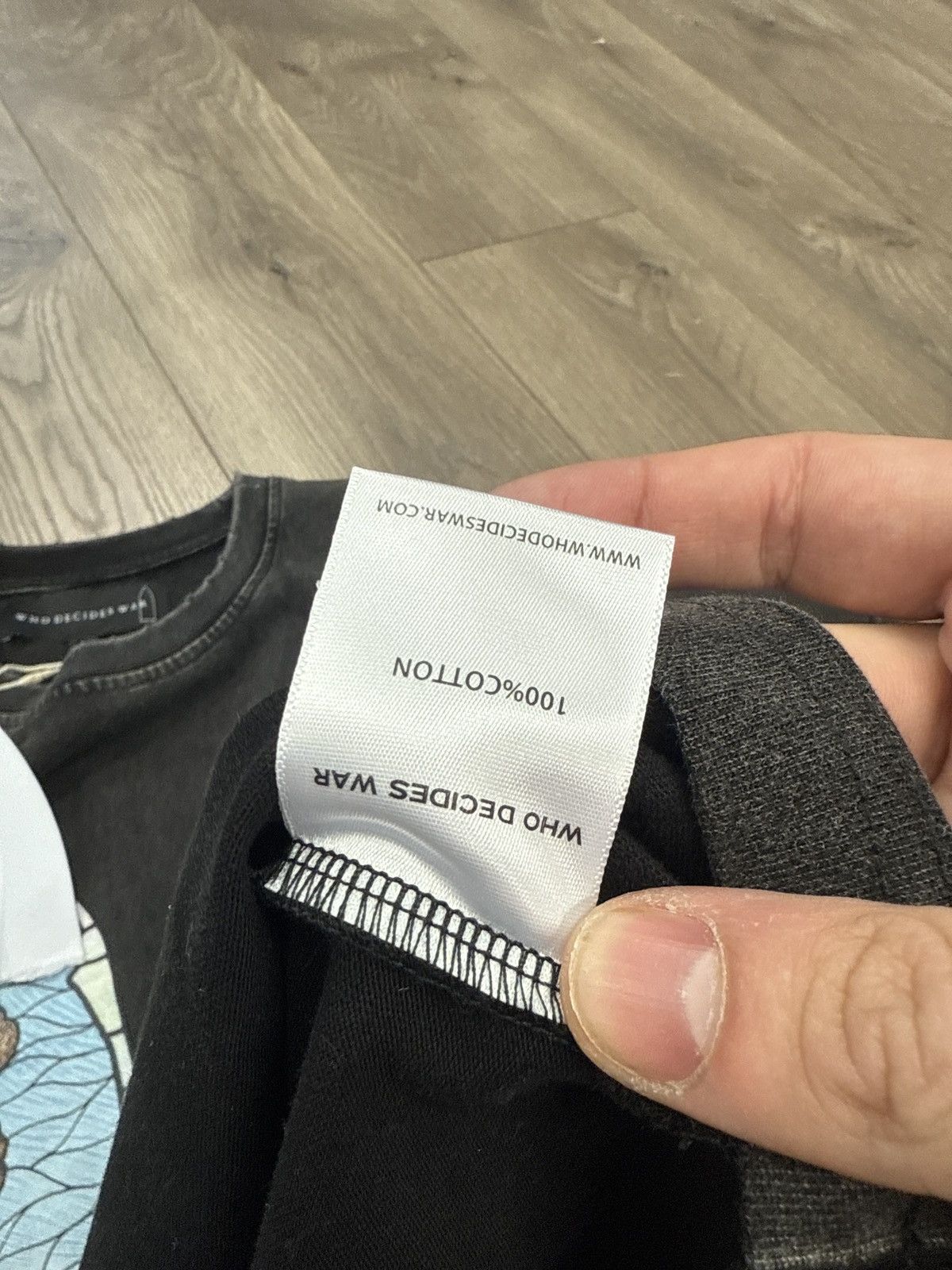 Who Decides War Who decides war Riccardi exclusive black t shirt small Size US S / EU 44-46 / 1 - 3 Thumbnail