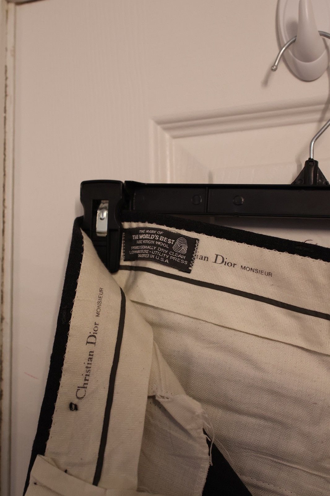 Dior Wool Trousers Size US 31 - 4 Thumbnail