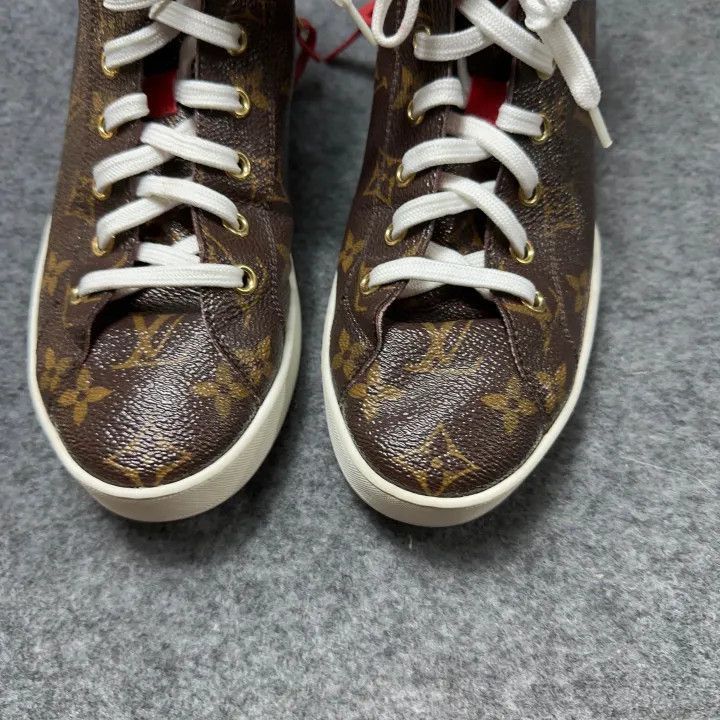 Louis Vuitton Louis Vuitton Classic Monogram Sneakers -2508 Size US 6.5 / EU 39-40 - 2 Thumbnail