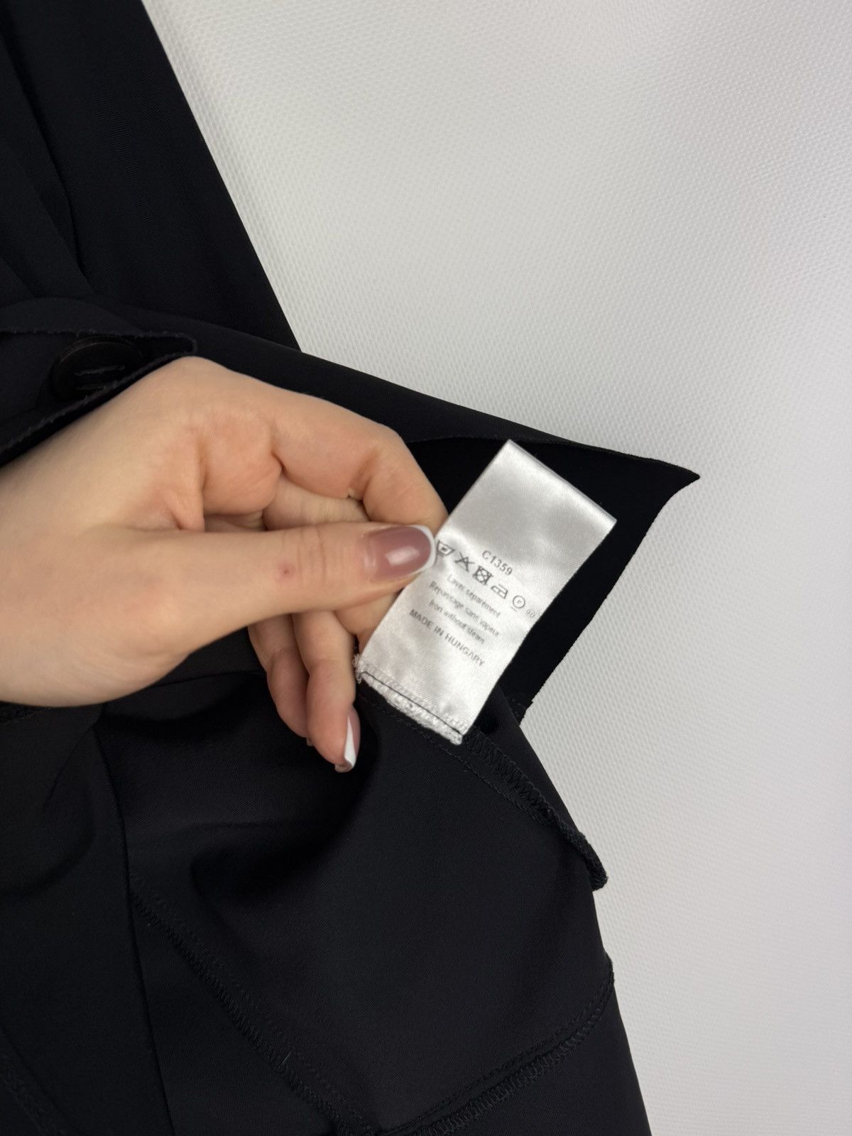 Marithe + Francois Girbaud Girbaud Cravatatakiller Avant-garde Nylon Blazer Jacket Size XL / US 12-14 / IT 48-50 - 12 Thumbnail