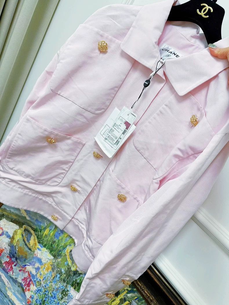 Chanel Chanel 20A Pink Four-Pocket Jacket Size M / US 6-8 / IT 42-44 - 3 Thumbnail