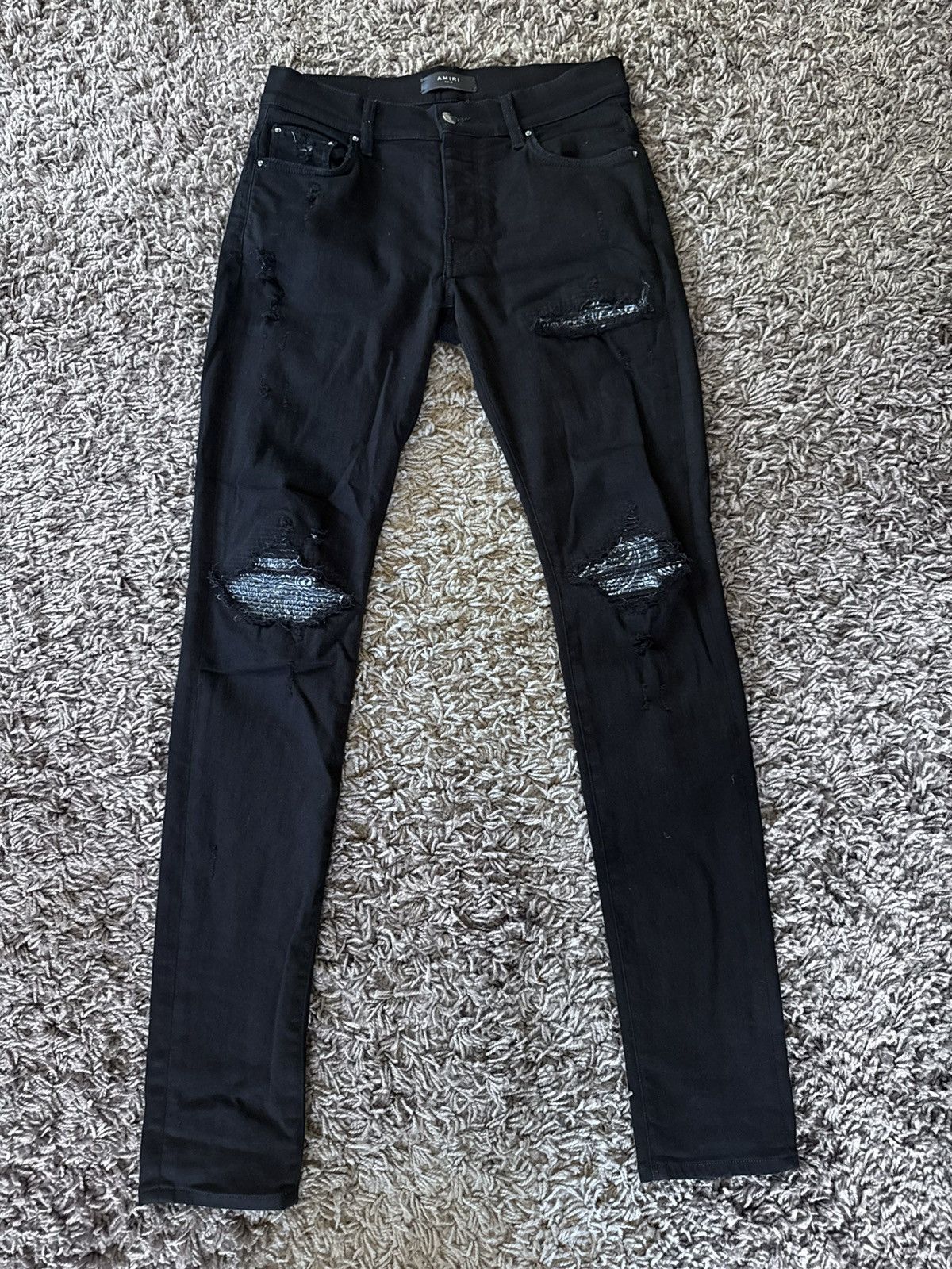 Amiri Amiri MX1 Black Jeans Size 28 | Grailed