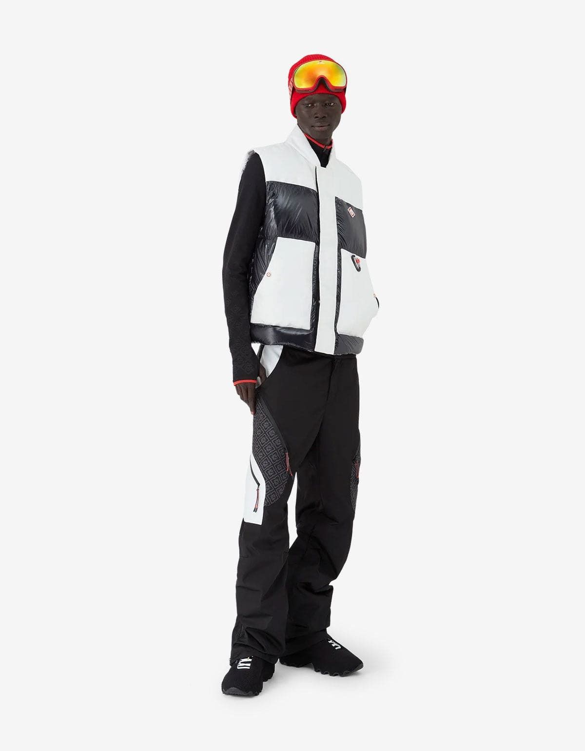 Casablanca Casablanca Black Ripstop Down Ski Vest Size US XL / EU 56 / 4 - 3 Thumbnail