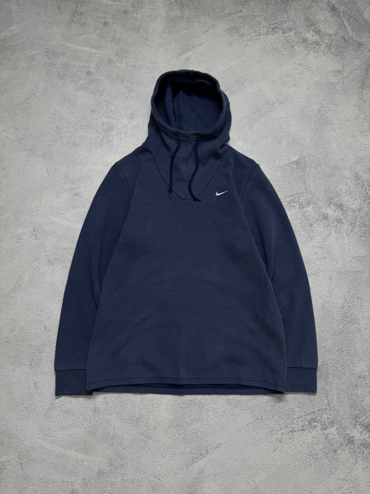 Nike Vintage Y2k Nike Ninja Mini Swoosh Basic Hoodie 00’s Size US M / EU 48-50 / 2 - 4 Thumbnail
