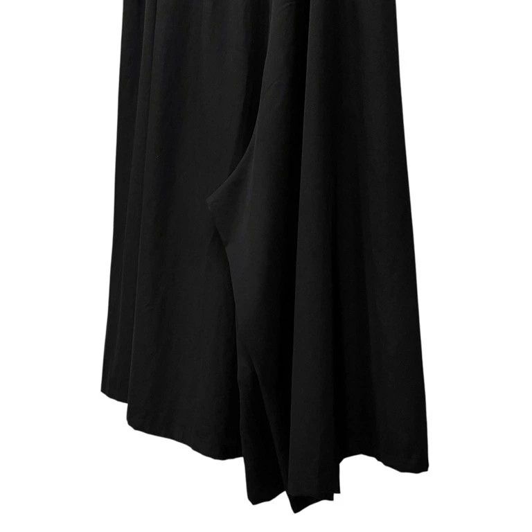 Yohji Yamamoto Yohji Yamamoto +NOIR 17SS Wool Gabardine Asymmetrical Pants Size US 28 / EU 44 - 6 Thumbnail