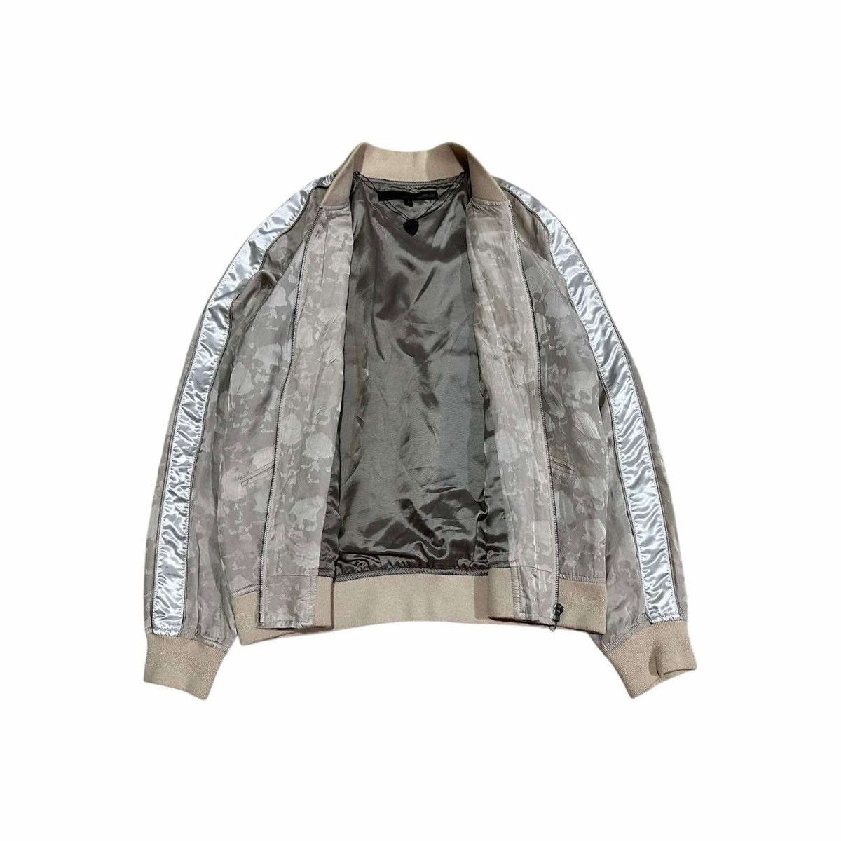 If Six Was Nine × Japanese Brand × Schlussel 🔥Sick Y2K Schlussel Bomber Jacket Skull Glimpse Size US M / EU 48-50 / 2 - 4 Thumbnail