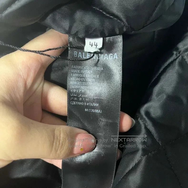 Balenciaga Balenciaga Black Logo Leather Jacket. Size US XXS / EU 40 - 3 Thumbnail