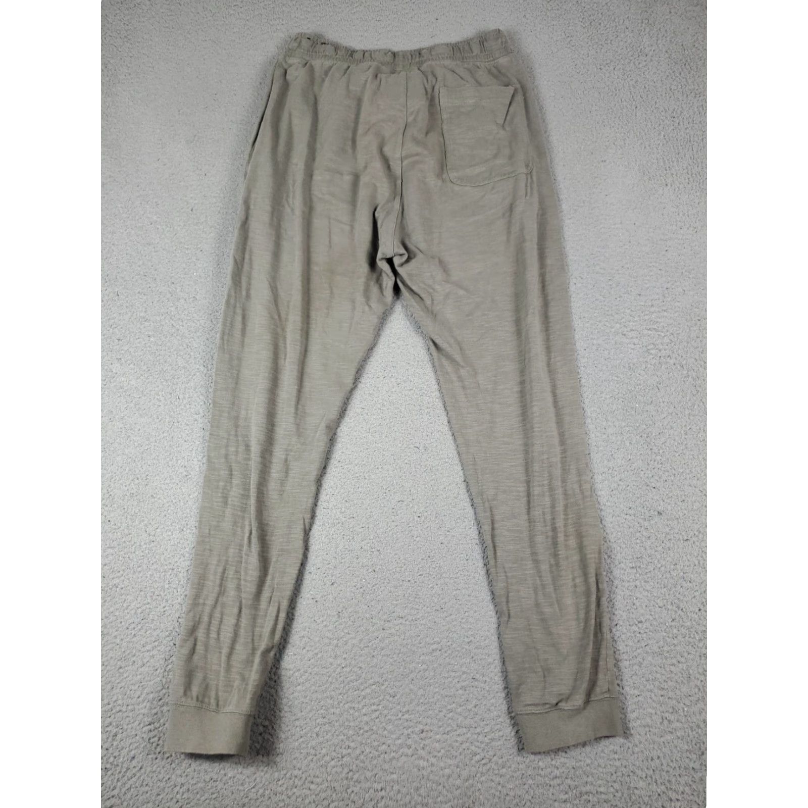 Nike Nike Pants Mens Size Medium Beige/Gray Swoosh Jogger Sweatpants Size US 31 - 6 Thumbnail
