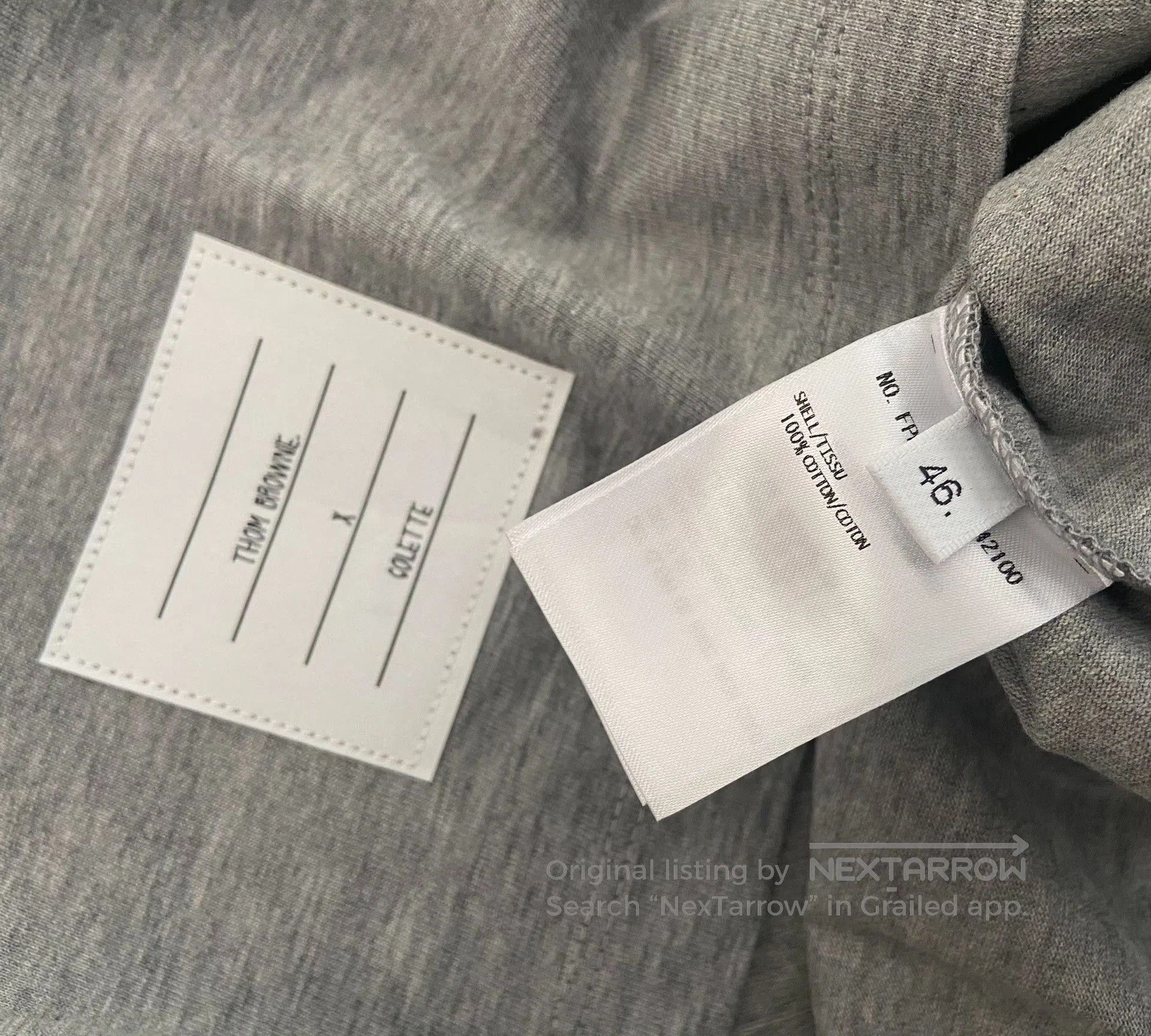 Thom Browne thom browne basic crew neck short sleeve tee. Size US M / EU 48-50 / 2 - 4 Thumbnail