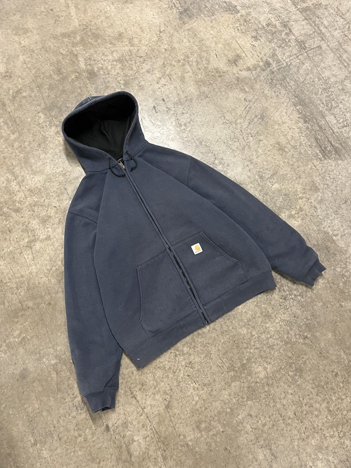 Carhartt × Vintage Carhartt thermal lined zip up vintage hoodie skater hype Size US XL / EU 56 / 4 - 5 Thumbnail