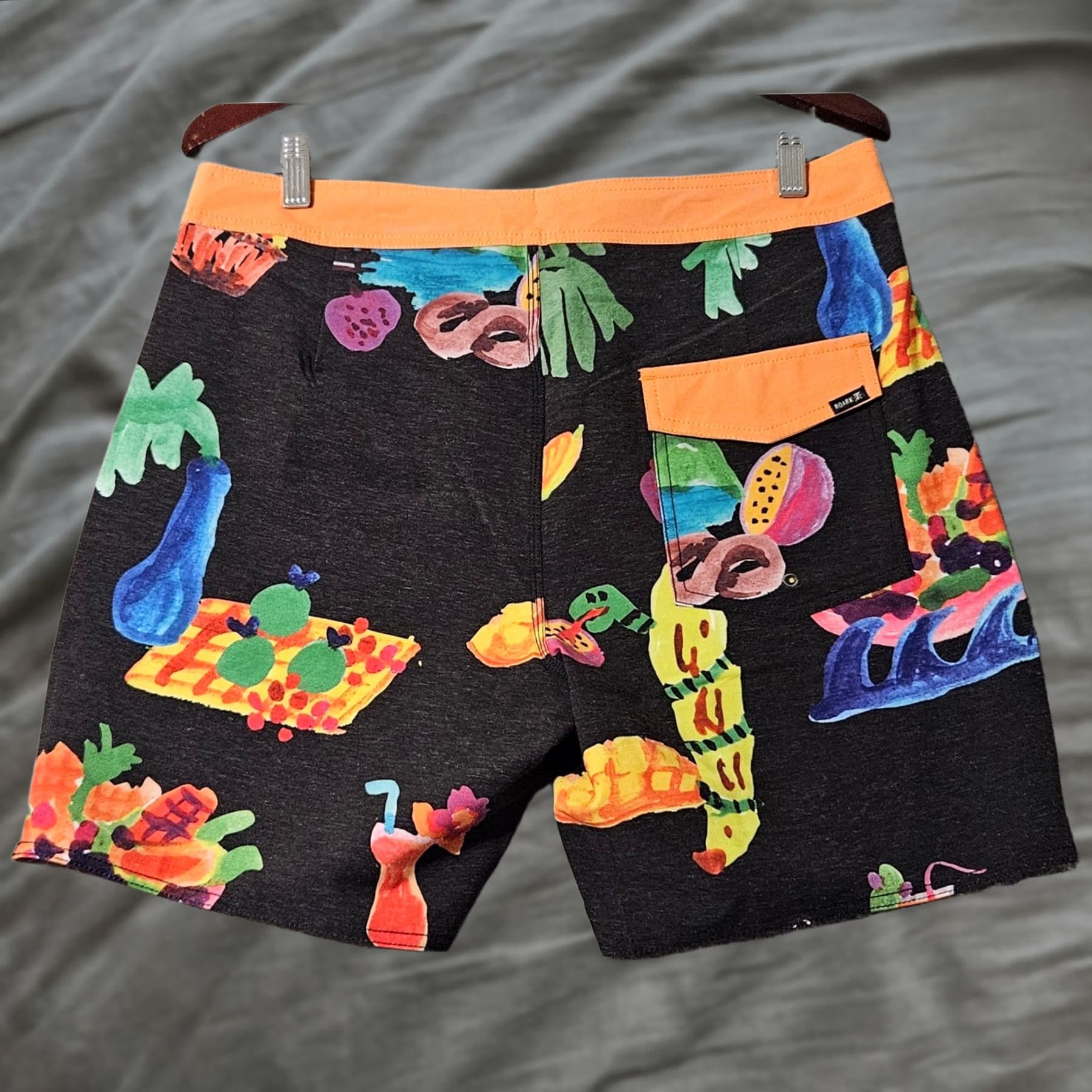 Roark Roark Passage Tahiti Treat 17" Board Shorts Size 32 NWT Men's Size US 32 / EU 48 - 1 Thumbnail