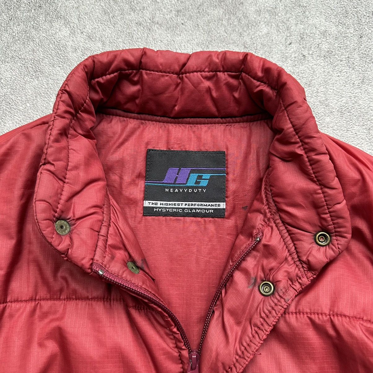 Hysteric Glamour × If Six Was Nine × Japanese Brand 2000s Hysteric Glamour Engine Puffer Jacket Lgb style Size US M / EU 48-50 / 2 - 8 Thumbnail