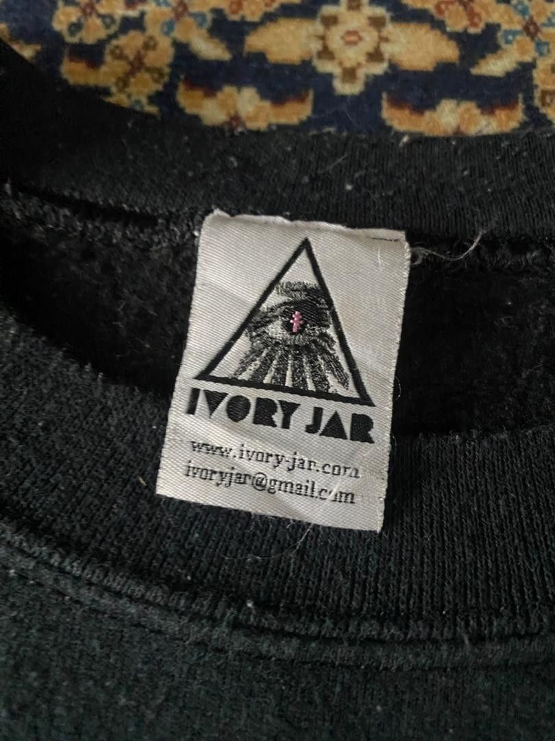 Japanese Brand 2000s IVORY JAR SWEATSHIRT Size US M / EU 48-50 / 2 - 5 Thumbnail
