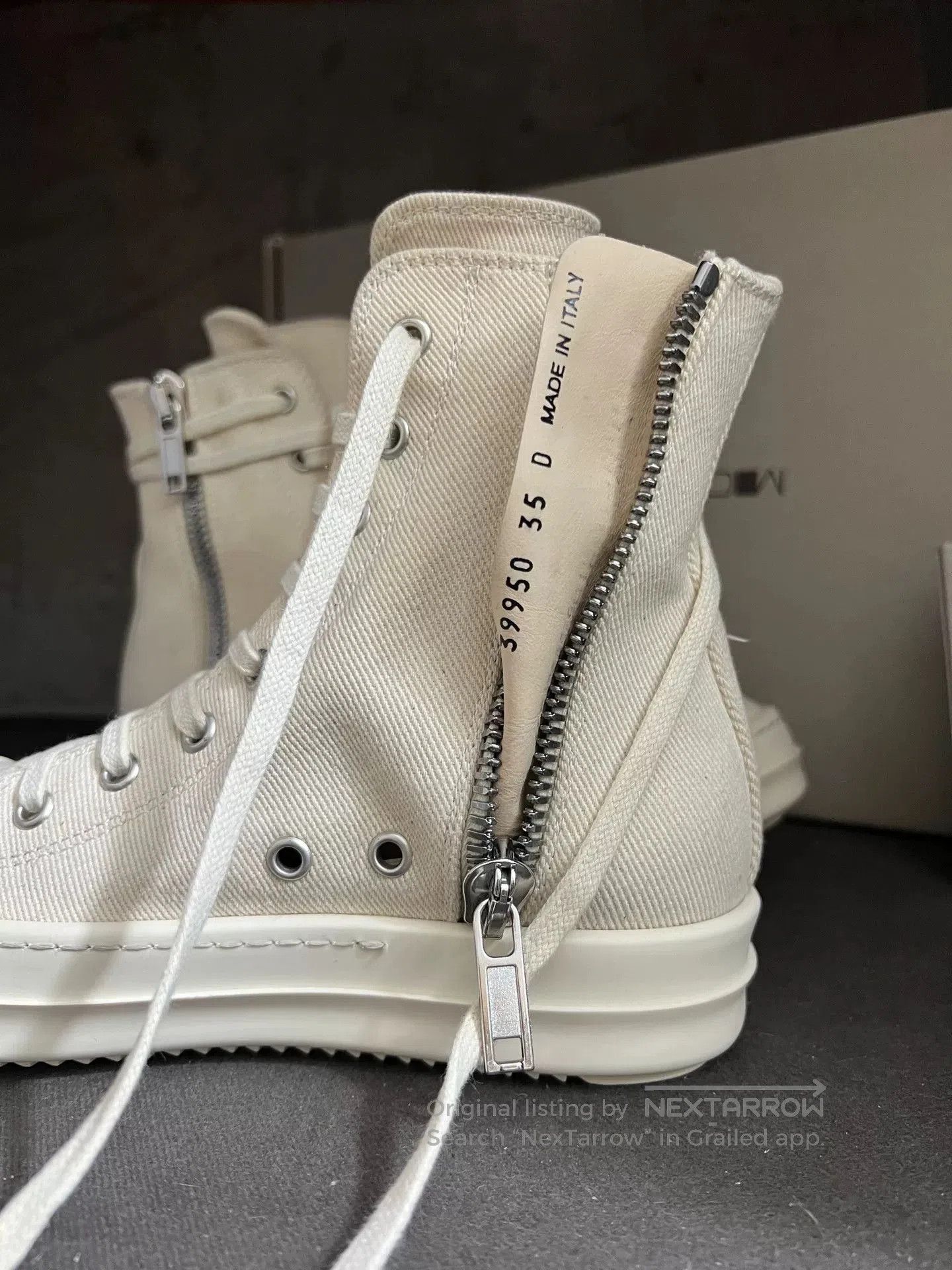 Rick Owens Unique High. Size US 5 / EU 37 - 8 Thumbnail