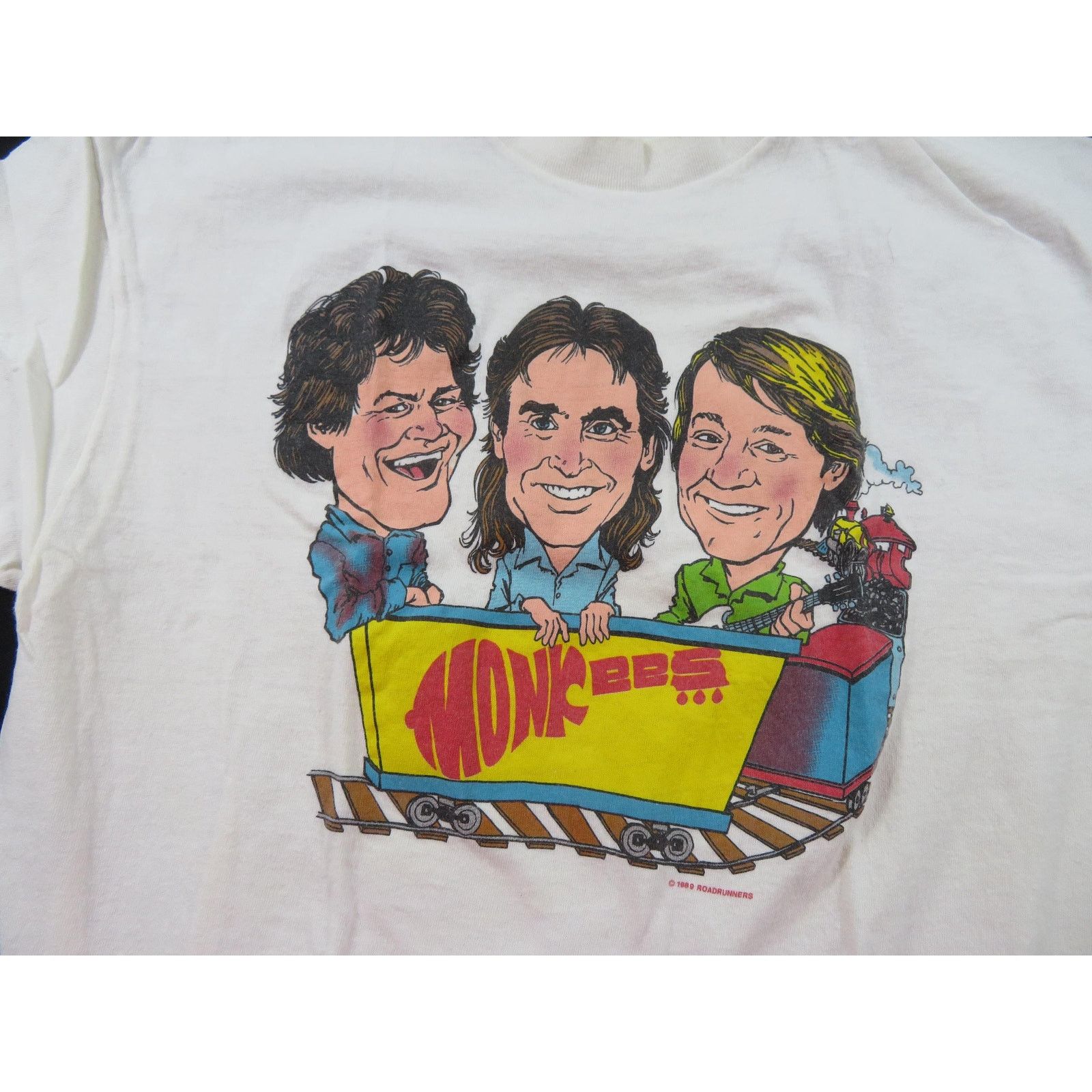 Hanes Monkee's 1989 Rock T-Shirt White Hanes Sz L Size US L / EU 52-54 / 3 - 2 Thumbnail