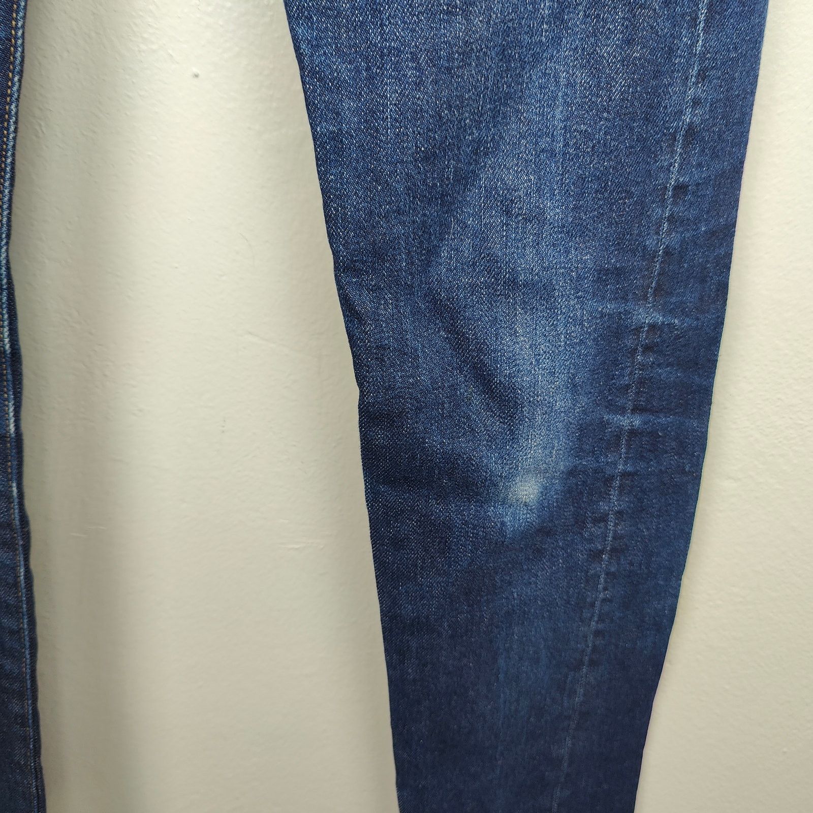 Uniqlo Uniqlo Selvedge Jeans Mens 29 Indigo Wash Slim Fit Zip Fly Size US 29 - 4 Thumbnail
