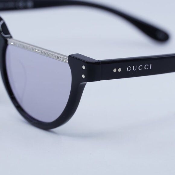 Gucci Gucci GG1368S 001 Sunglasses Black Oval Frame -Lowest Price! Size ONE SIZE - 9 Thumbnail